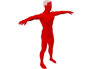 Man 3D Model preview