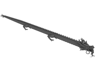 Dragon 3D Model preview