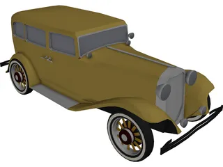 Dodge (1932) 3D Model preview