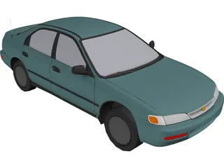 Honda Accord (1997) 3D Model preview