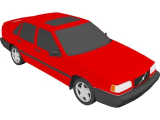 Volvo 850 (1994) 3D Model preview
