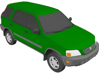 Honda CRV (1997) 3D Model preview