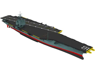 CVN-65 Enterprise 3D Model preview