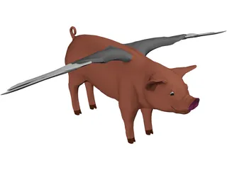 Pigasus 3D Model preview