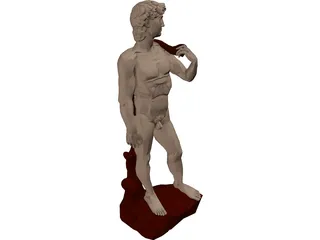 David 3D Model preview