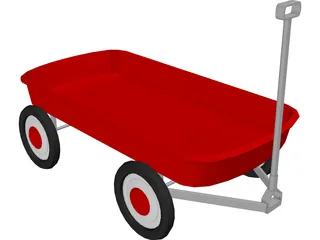 Wagon 3D Model preview