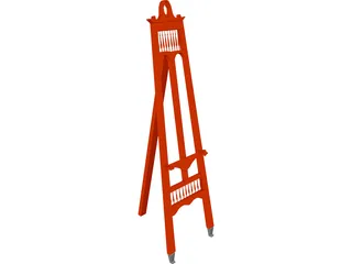 Easel 3D Model preview