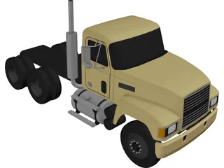 Mack CH613 (1993) 3D Model preview