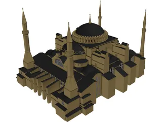 Hagia Sofia 3D Model preview