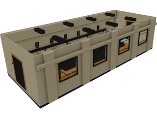 Paediatrics Ward 3D Model preview