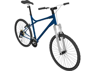 Bike Cross 3D Model preview