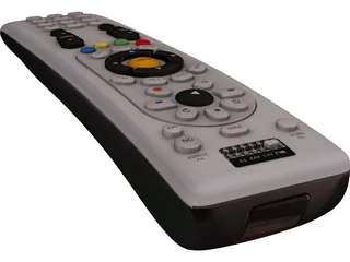 DirecTV Remote Control 3D Model preview