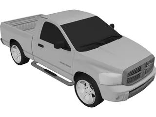 Dodge Ram 1500 3D Model preview