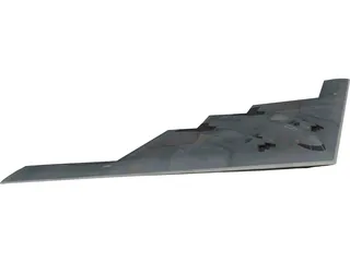 B2 Stealth Bomber 3D Model preview