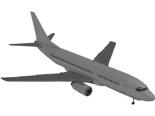 Boeing 737-700 [+Interior] 3D Model preview