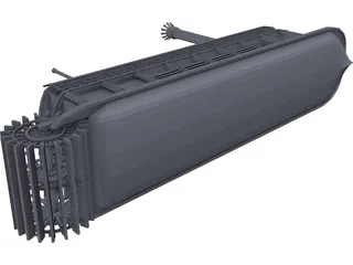 Boat 3D Model preview