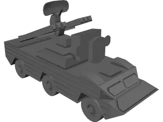 SA-8 SAM 3D Model preview