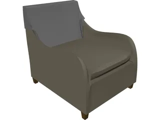 Armchair 3D Model preview