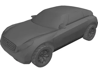 Infinity Triant Concept 3D Model preview