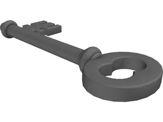 Key 3D Model preview