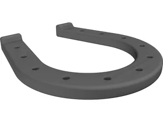 Horse Shoe 3D Model preview