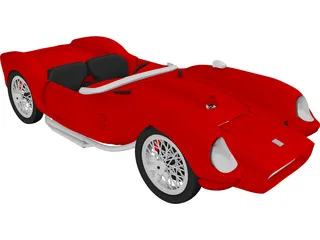 Ferrari 250 Testa Rosa (1957) 3D Model preview