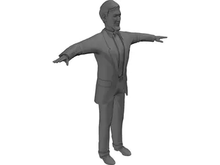Man 3D Model preview