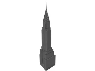 Chrysler Building 3D Model preview