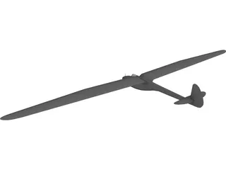 Klein Glider 3D Model preview