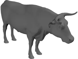 Ox 3D Model preview
