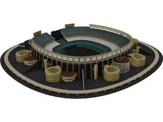 San Diego Stadium 3D Model preview