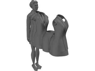Woman 3D Model preview