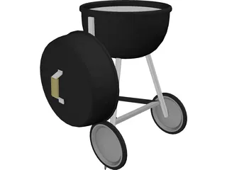 Small Bar Pit 3D Model preview