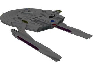 Star Trek Reliant 3D Model preview