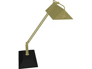 Desklamp 3D Model preview