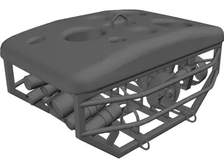 ROV Deep Sea 3D Model preview