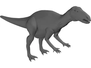 Iguanadon 3D Model preview