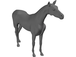 Horse 3D Model preview
