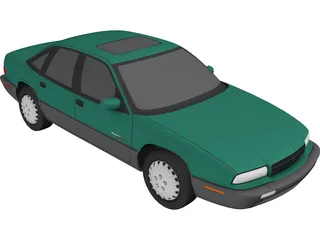 Buick Regal (1997) 3D Model preview