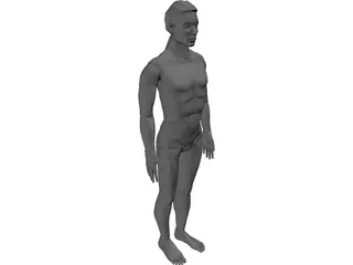 Man 3D Model preview