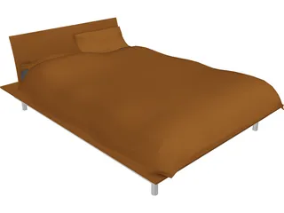 Bed 3D Model preview