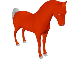 Horse 3D Model preview
