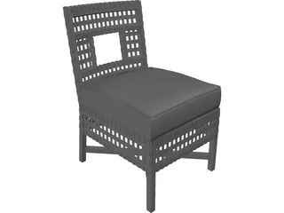 Armchair 3D Model preview