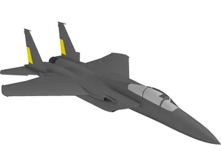 F-15C 3D Model preview
