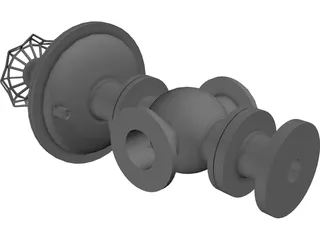 Valve Condensation 3D Model preview