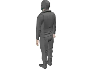 Pilot 3D Model preview