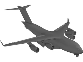 Boeing C-17 Globemaster III 3D Model preview