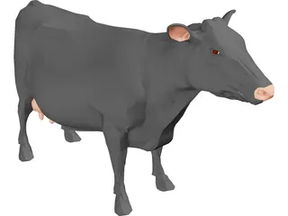 Cow 3D Model preview
