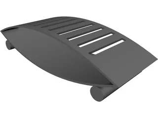 CD Rack 3D Model preview