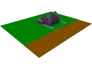 House 3D Model preview